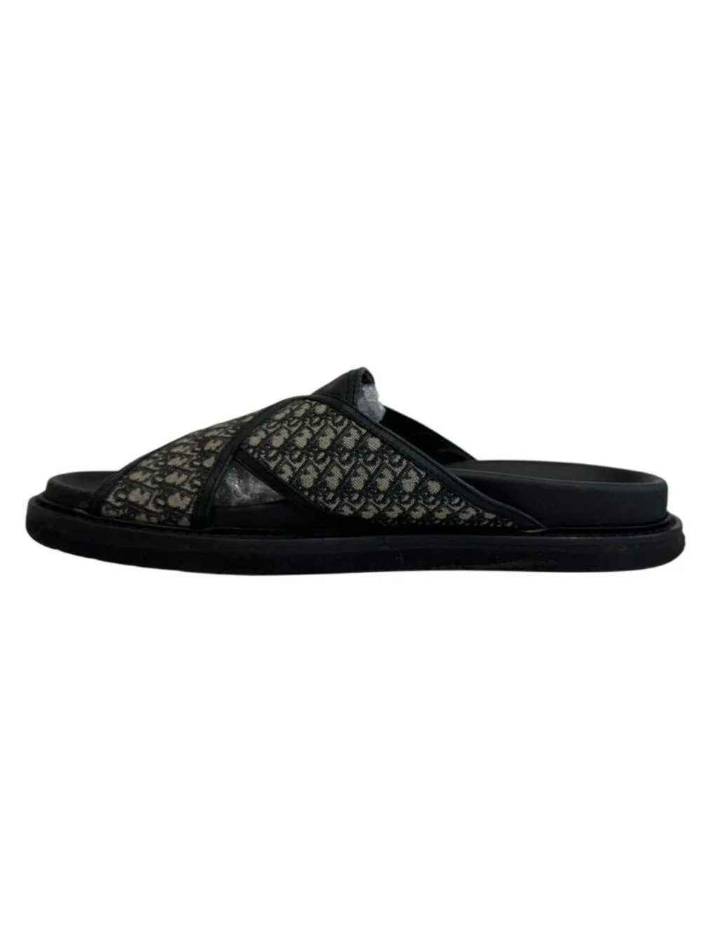 Dior Slide Shower CD Logo Oblique Jacquard Sandals